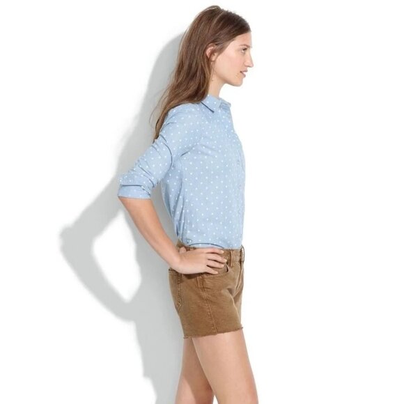 NWT Madewell Burnt Sienna Cut-Off Denim Jean Shorts Sz 27 - Picture 11 of 11